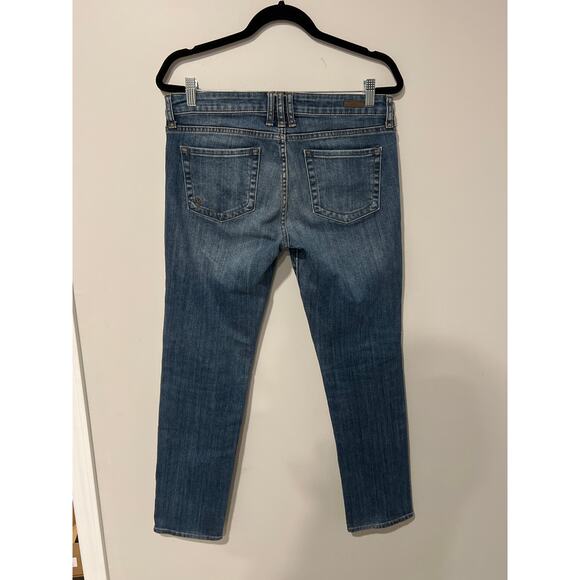 Kut from the Kloth Straight Leg Distressed Jeans, Size 6, #1137-L - Picture 5 of 7